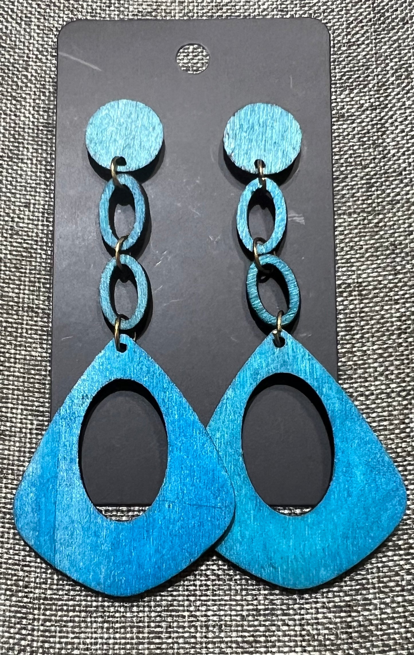 Blue earrings