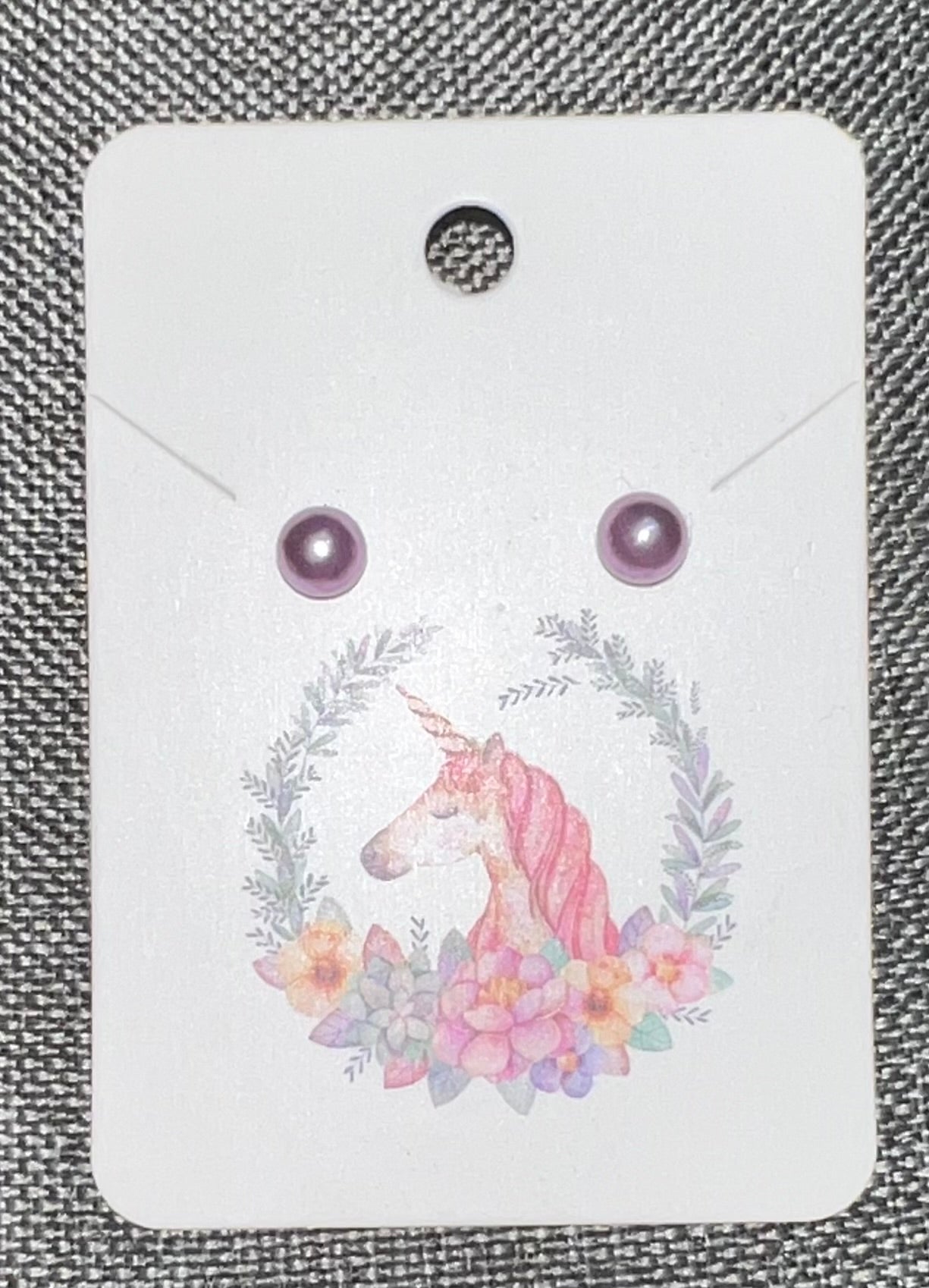 Light purple earrings