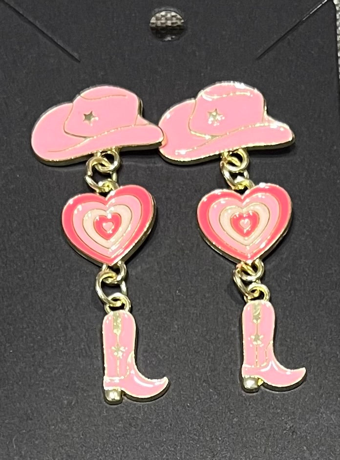 Barbie earrings