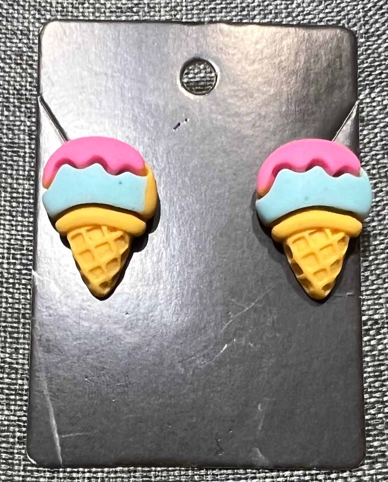 Ice cream earrings