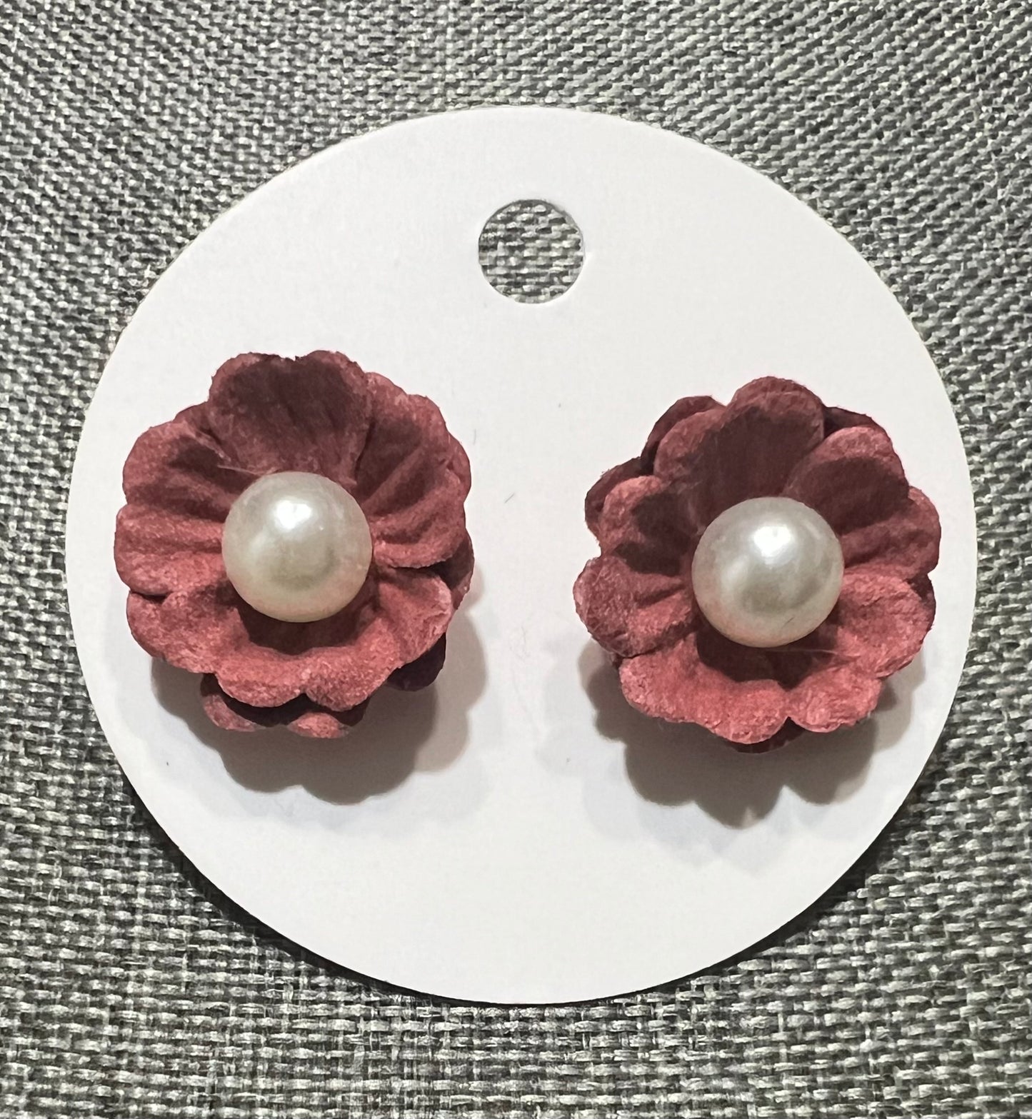 Flower earrings