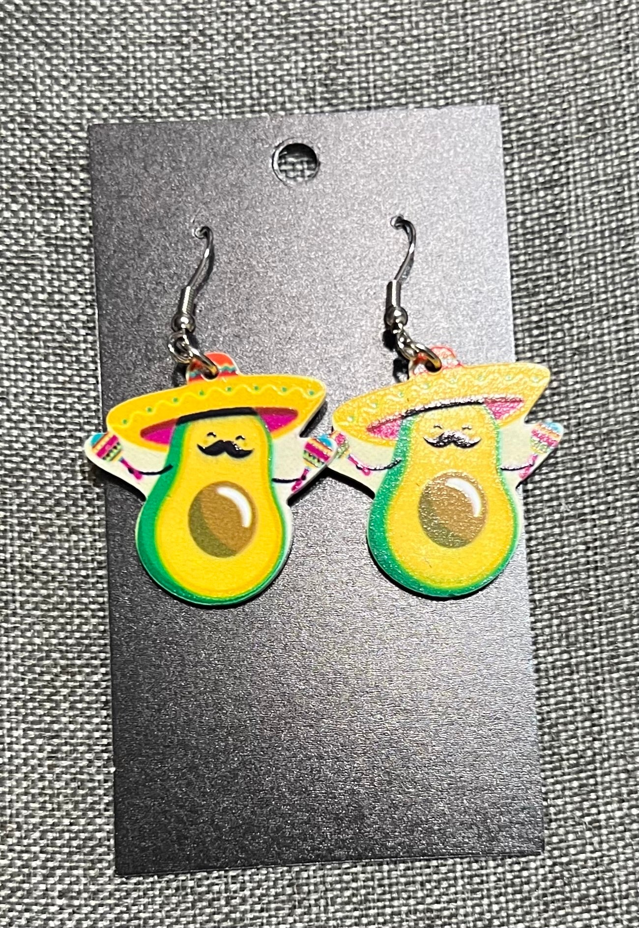 Avocado earrings