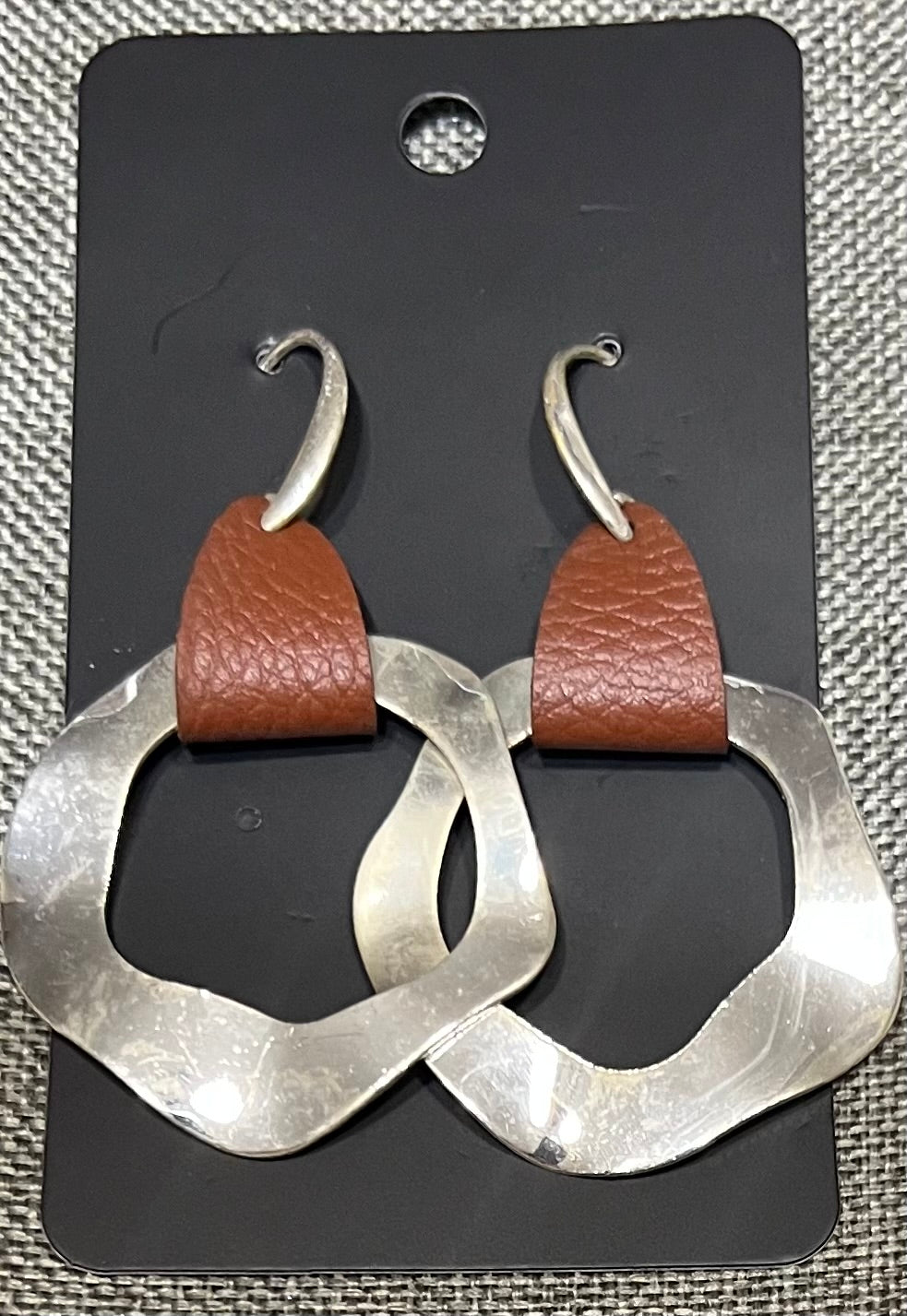 Wood earrings