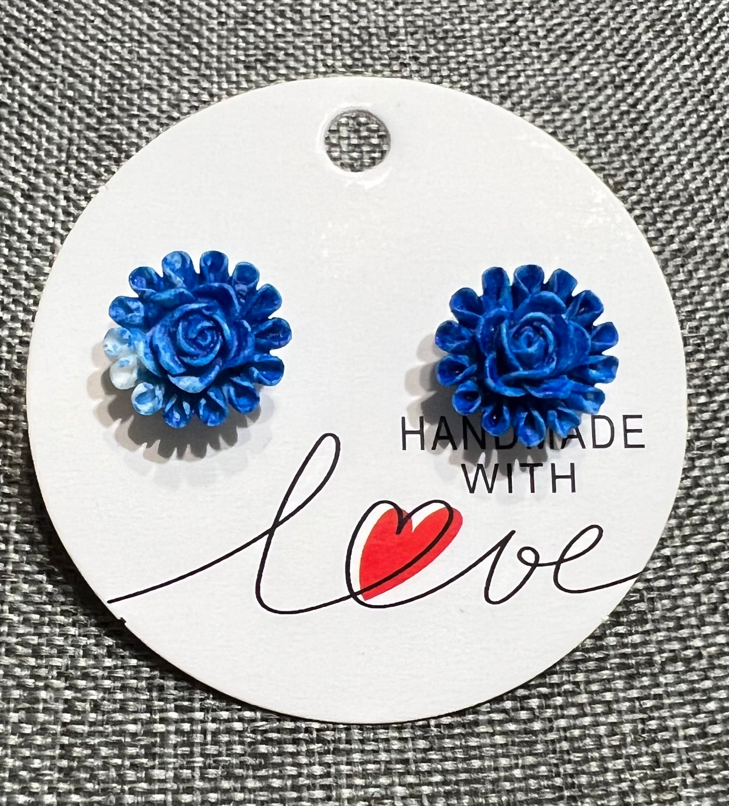 Flower earrings