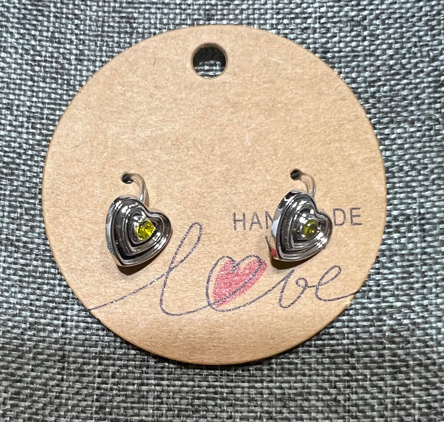Heart earrings