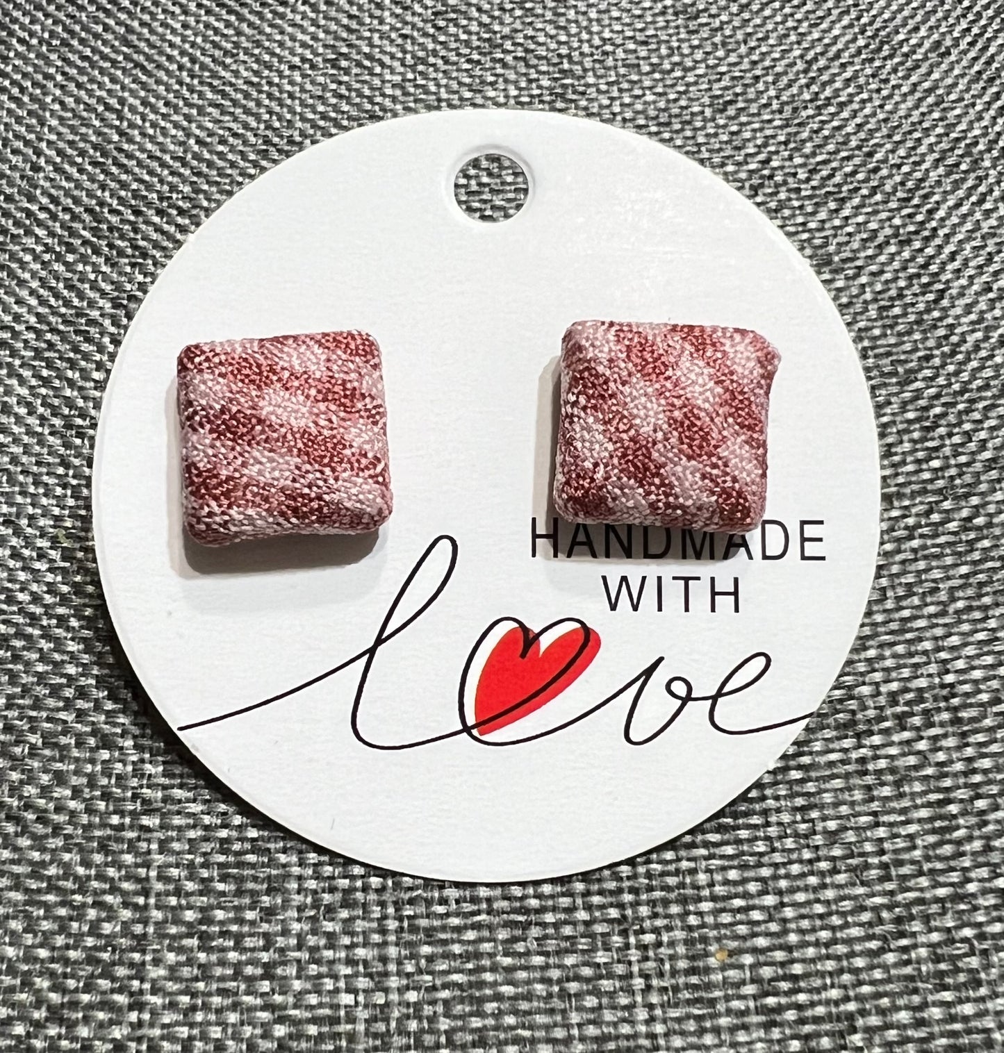 Square earrings