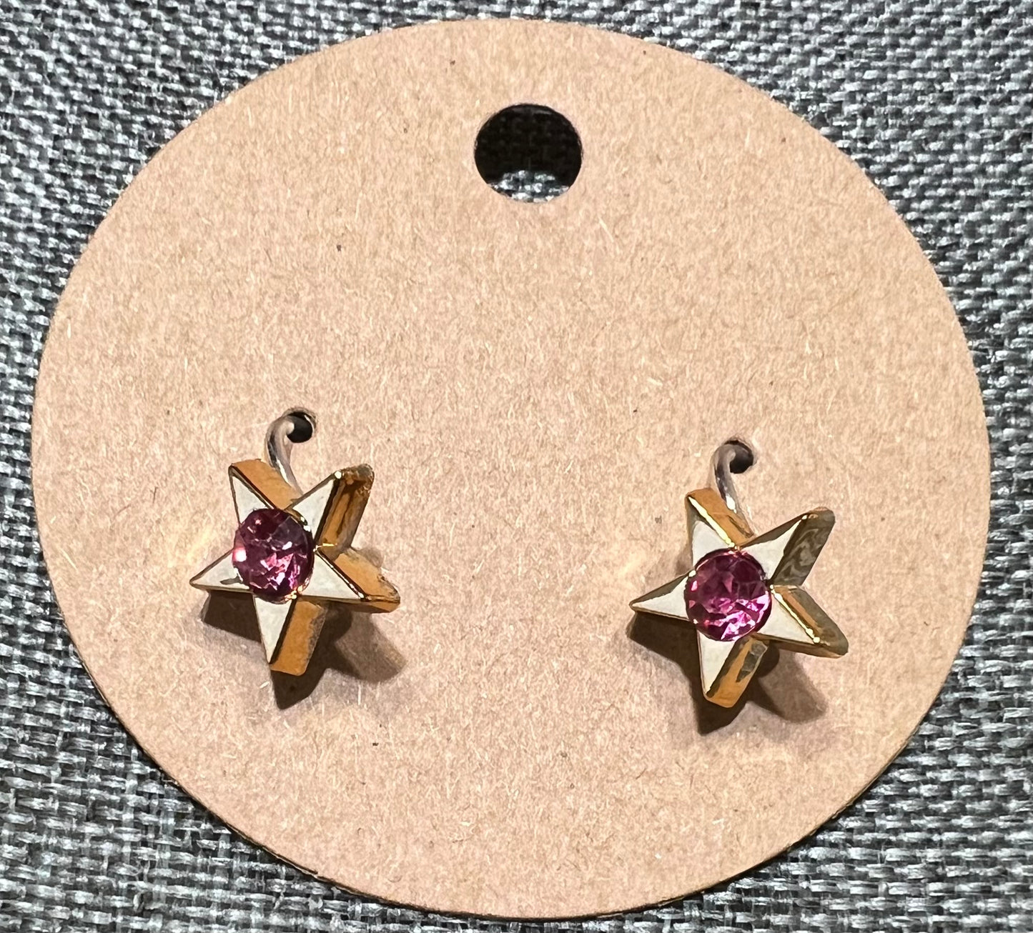Star earrings