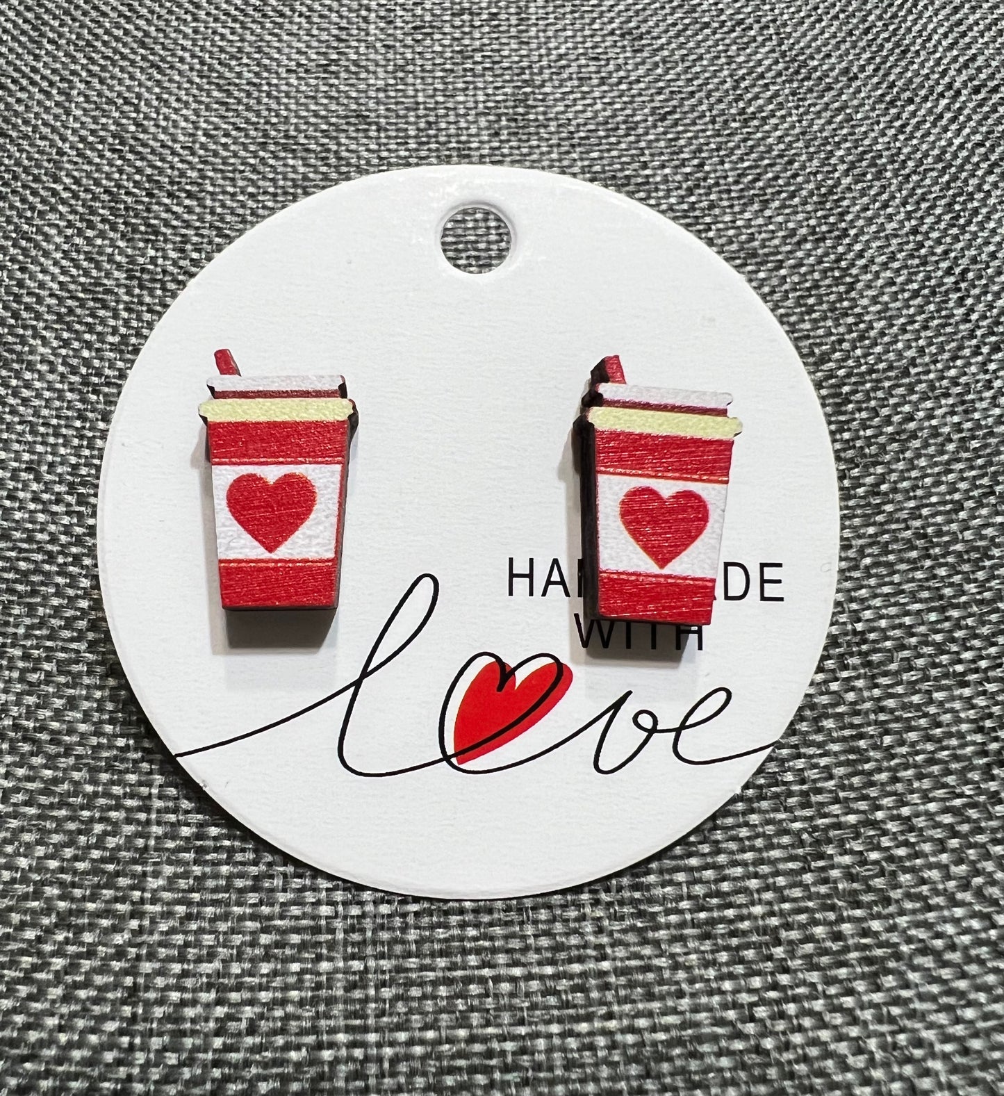 Valentines earrings