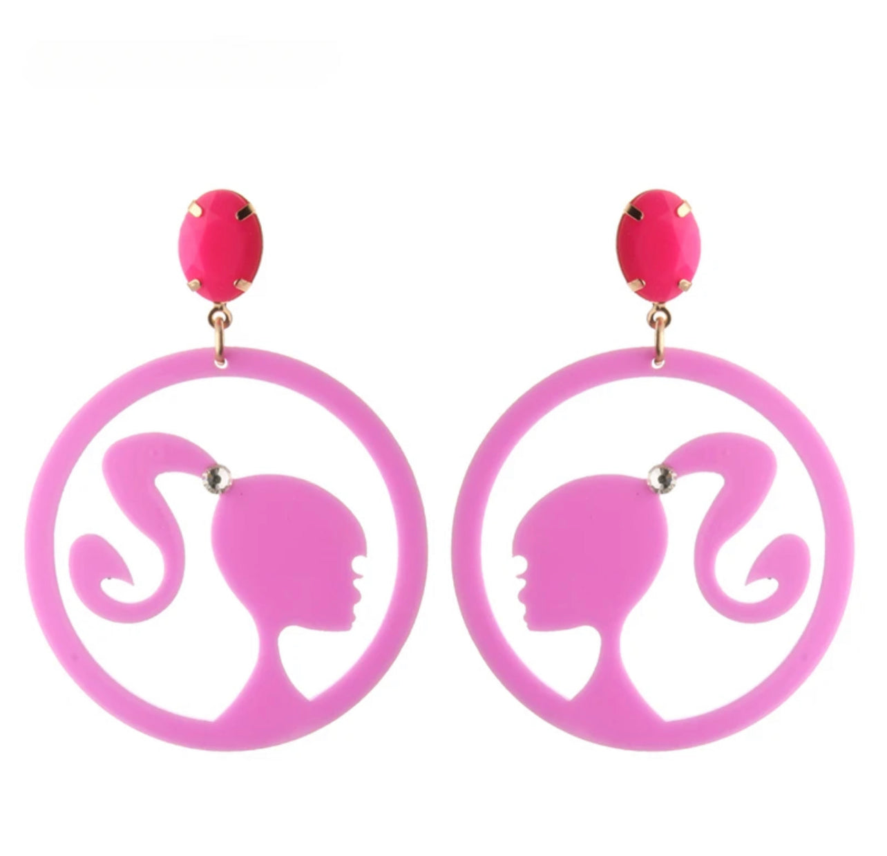 Barbie earrings