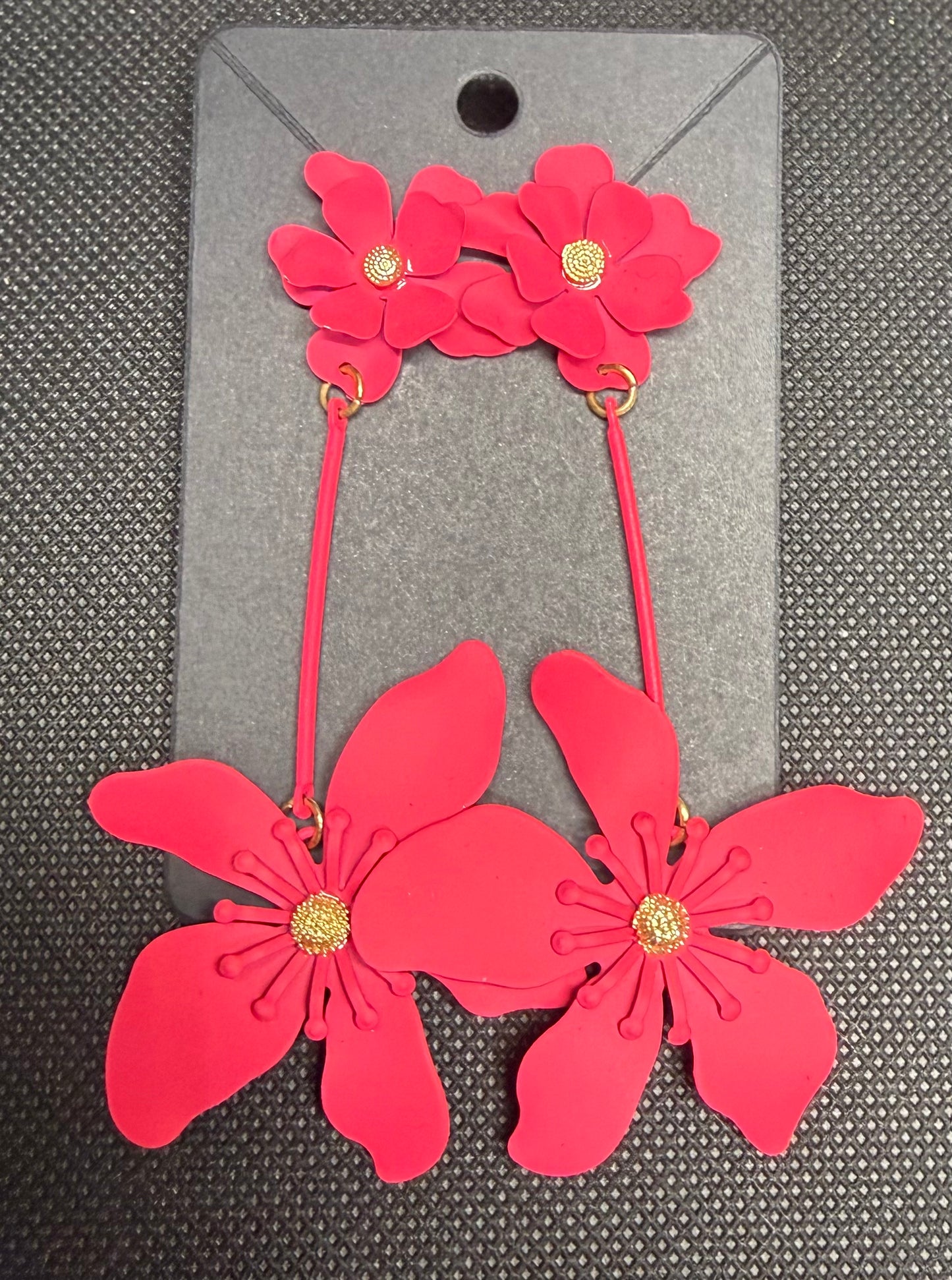 Flower earrings
