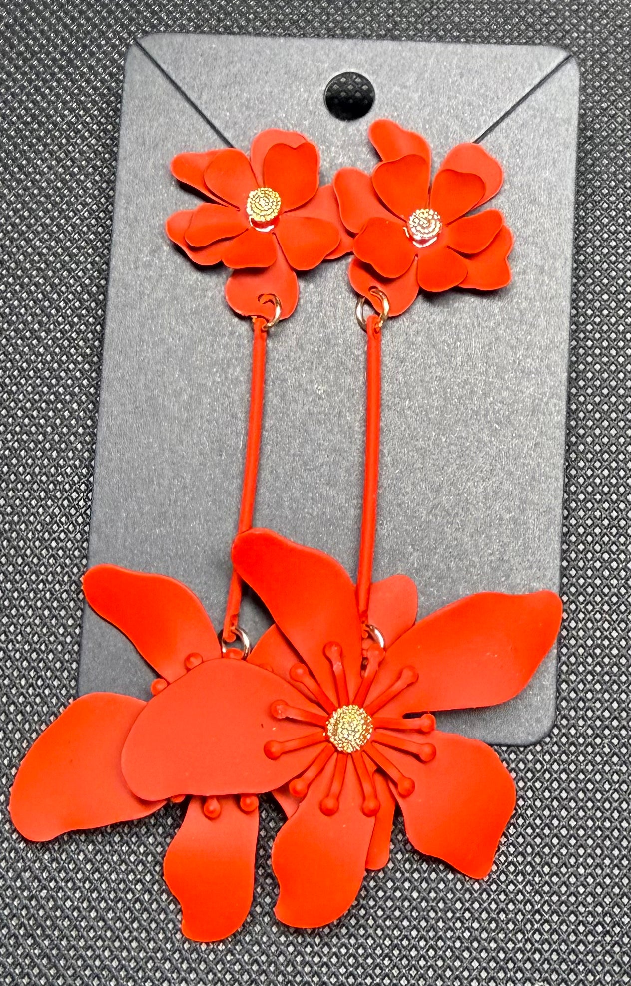 Flower earrings
