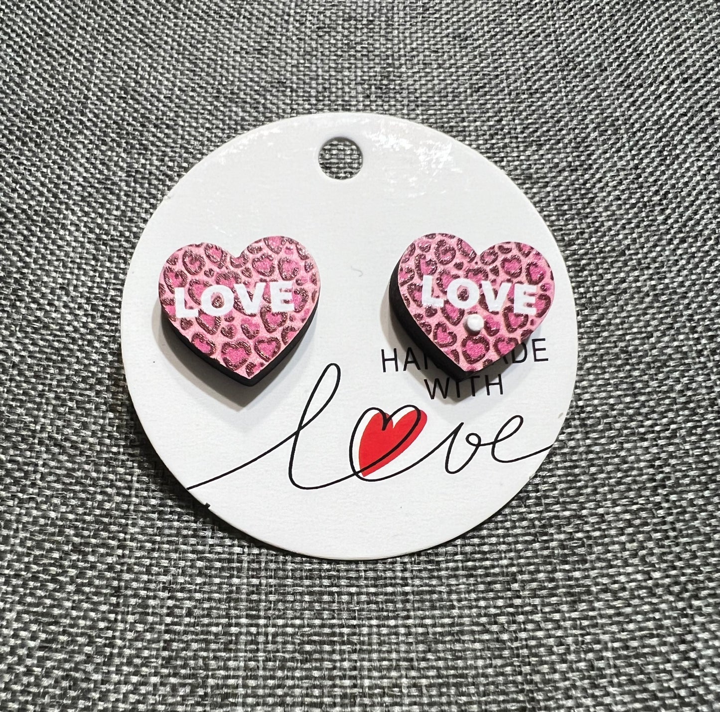 Valentines earrings