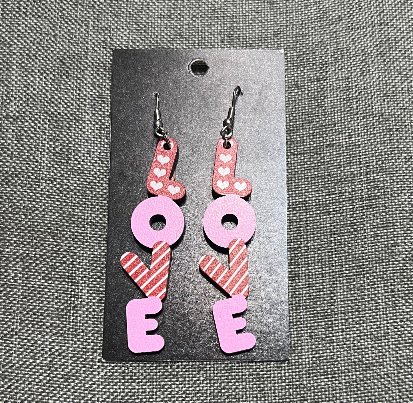 Valentines earrings