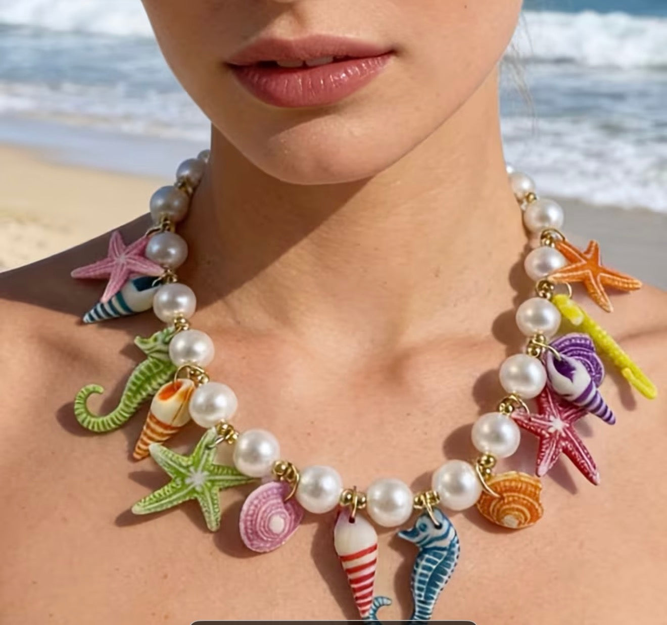 Seahorse necklace