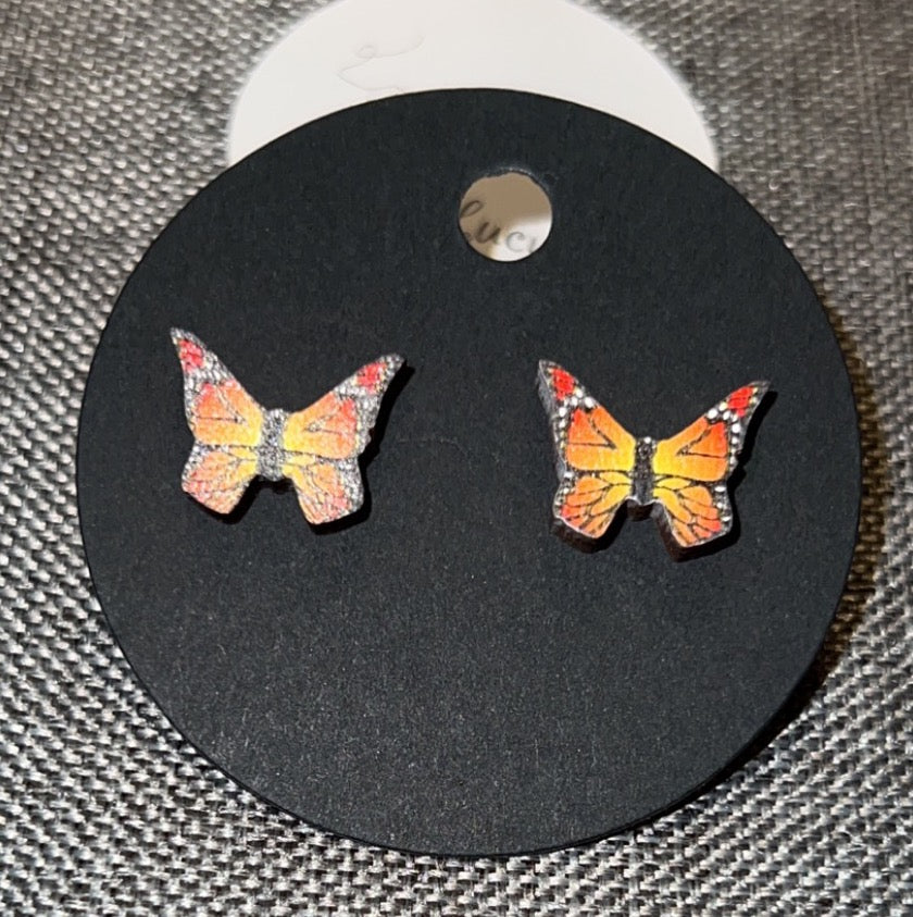 Butterfly earrings