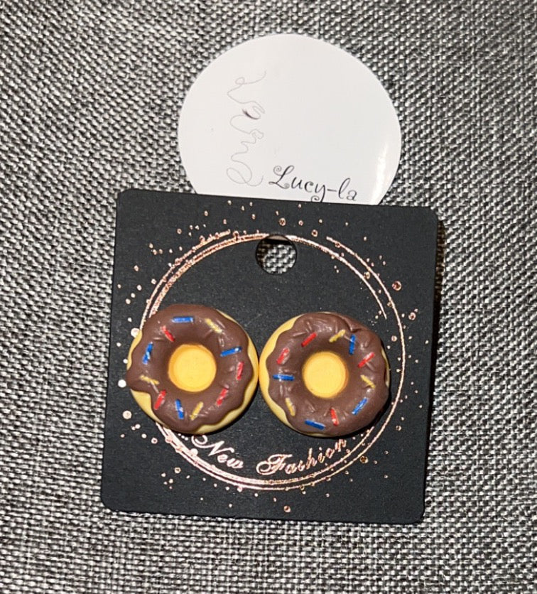 Donuts earrings
