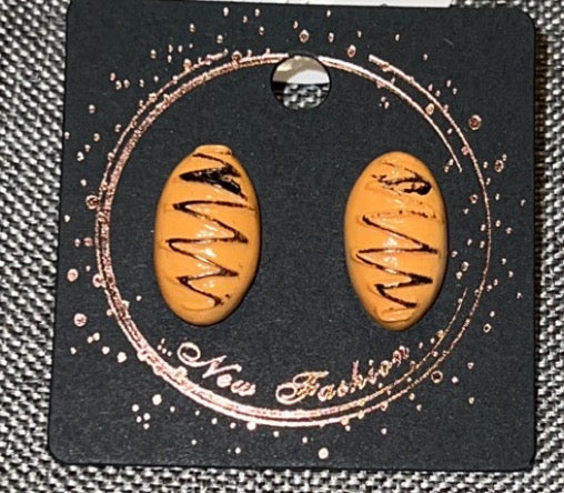 Bread earrings