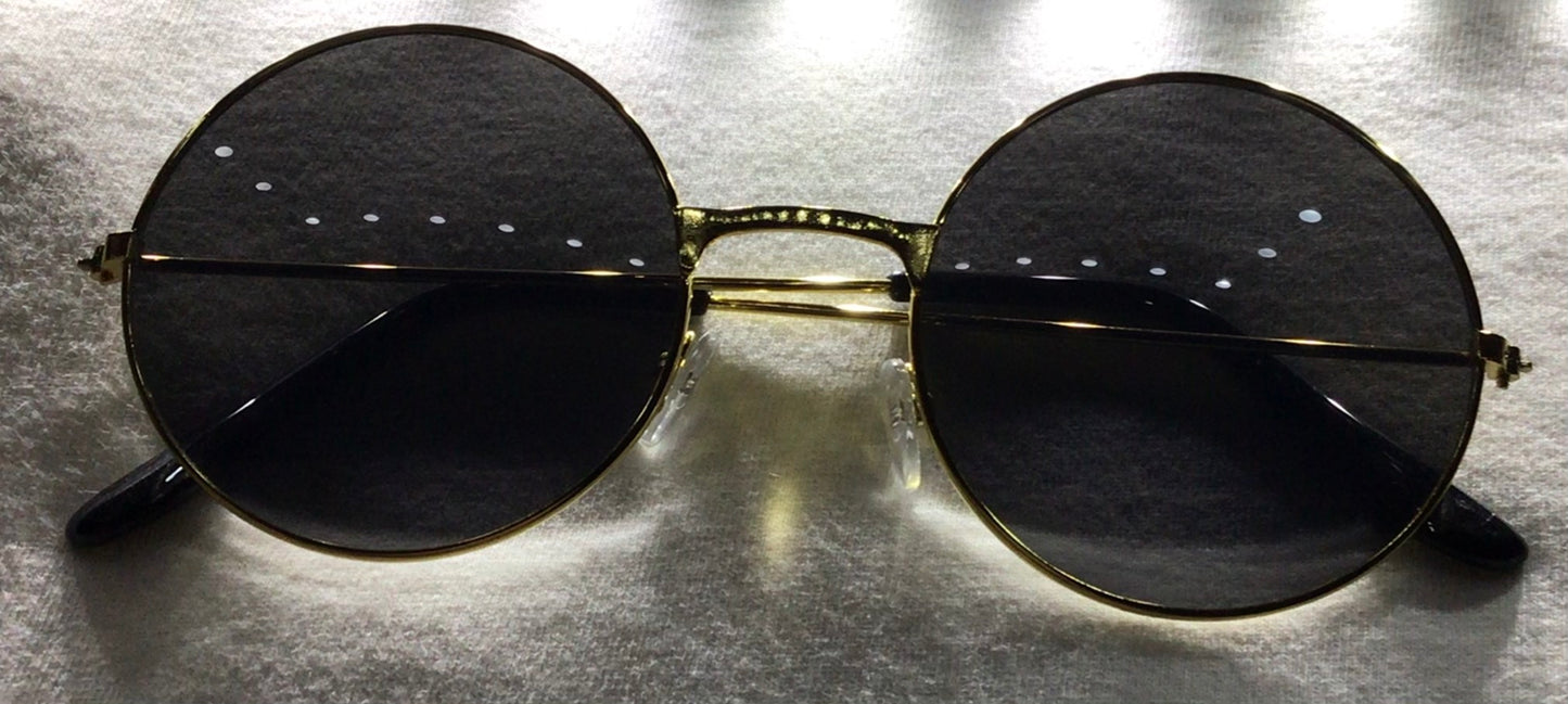 Sunglasses circle shape