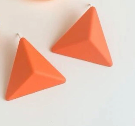 Triangle earrings