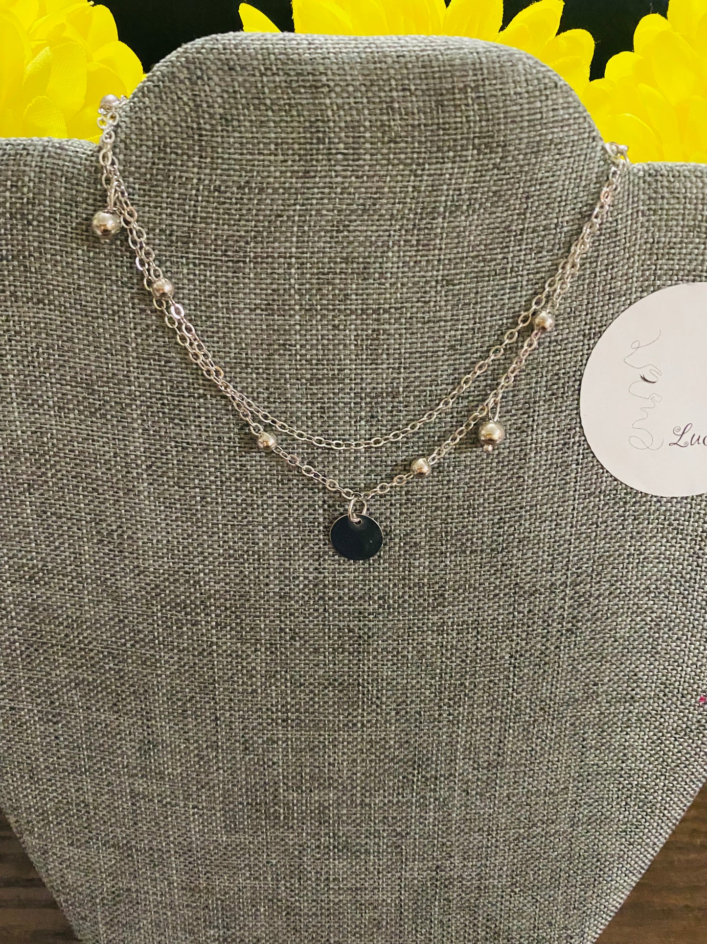 Double chain bracelet