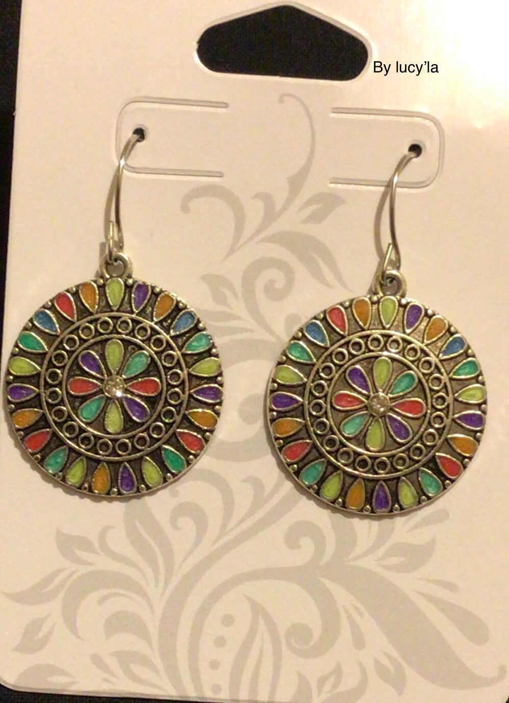 Colorful earrings