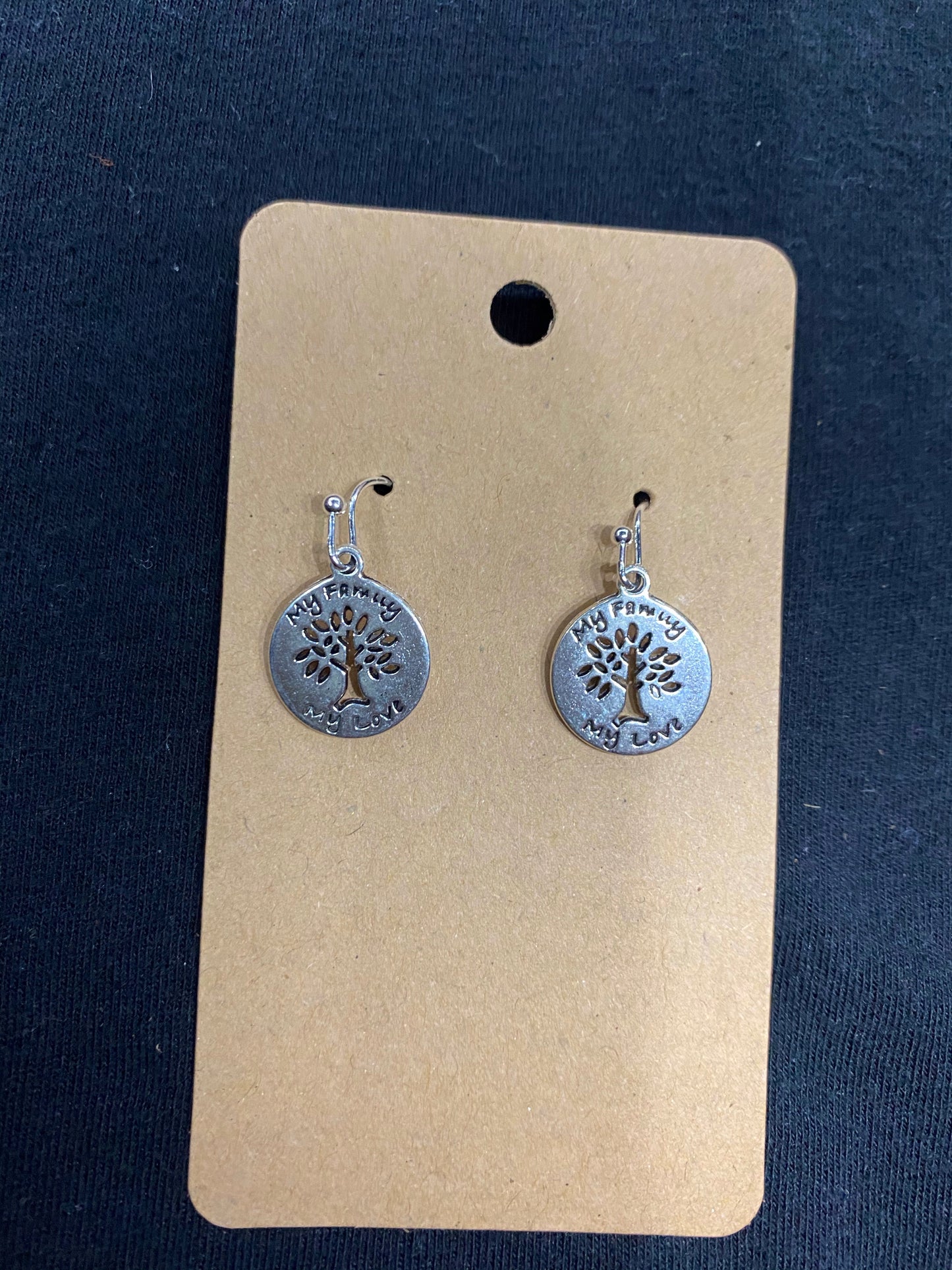 My family my love earrings edition