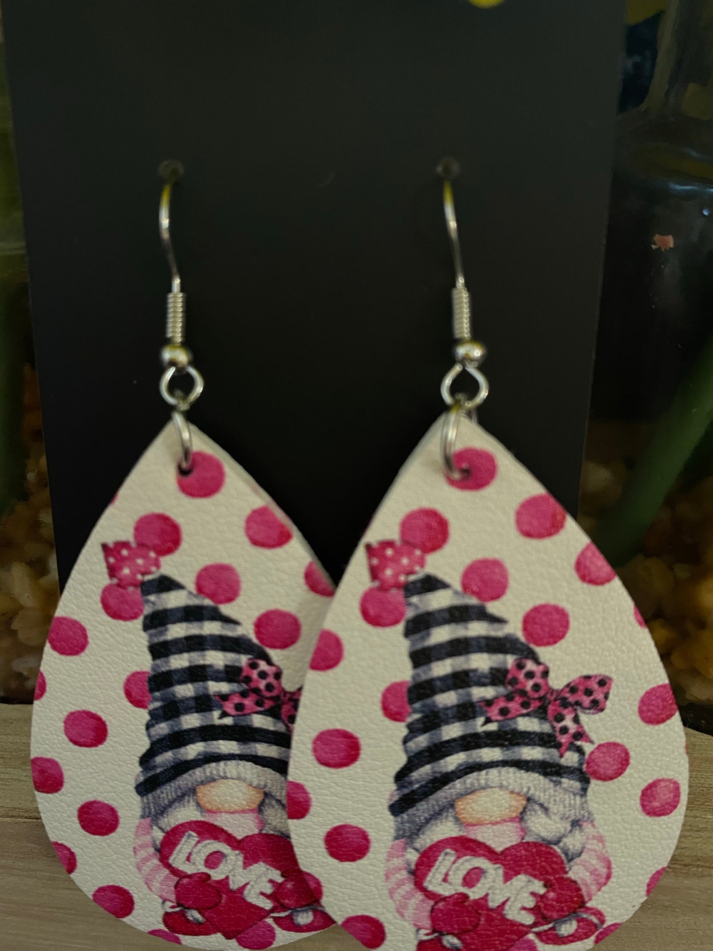Valentines earrings