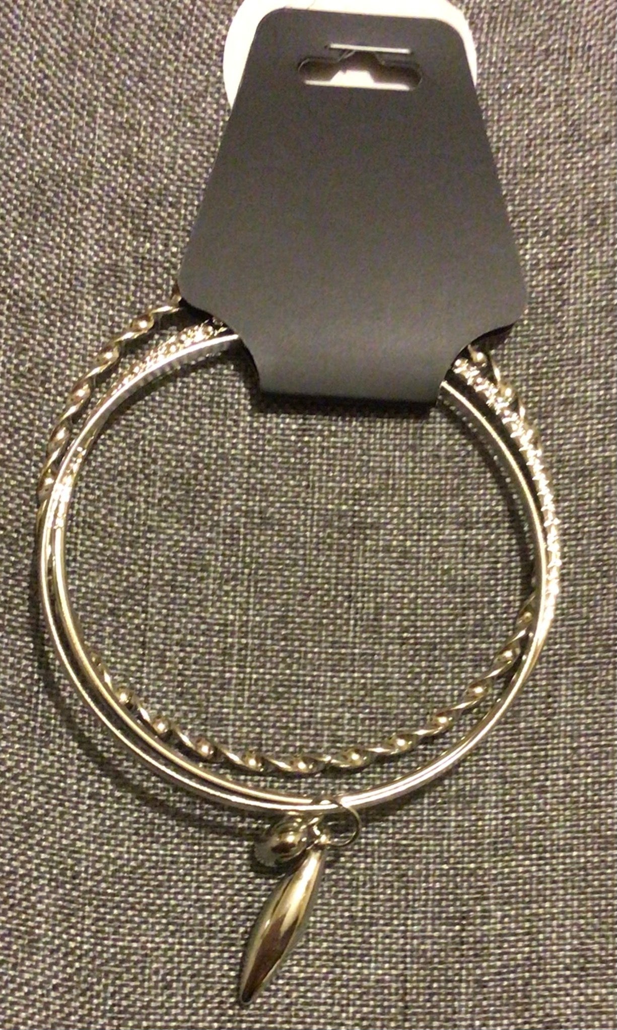 Silver bracelet trio