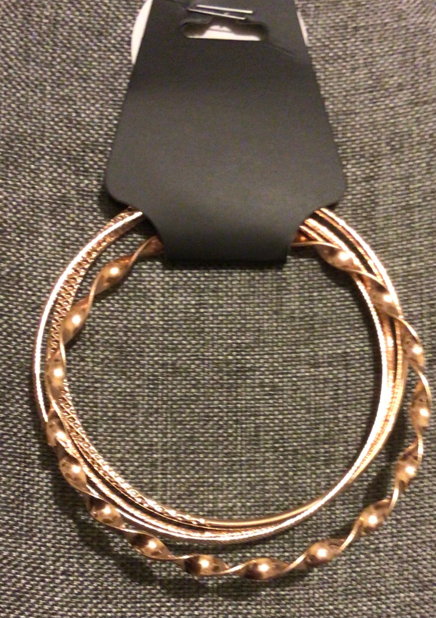 Gold rose bracelet 4 pieces