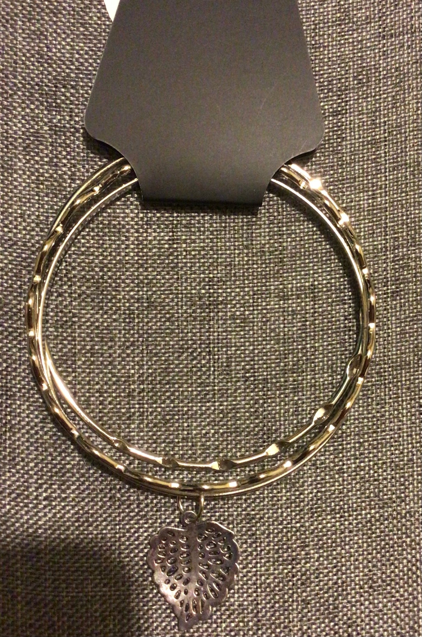 Silver trio bracelet