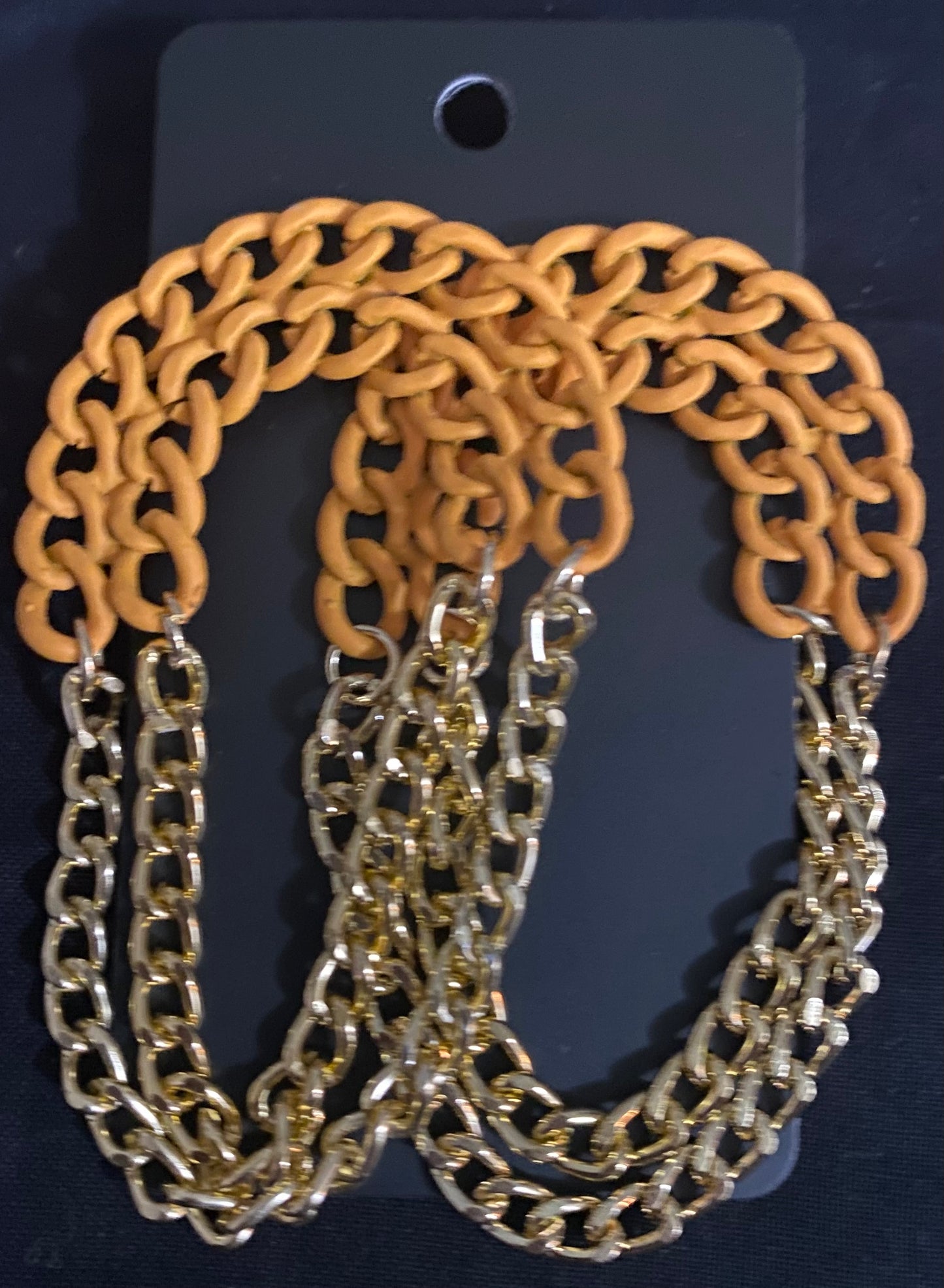 Chain style earrings