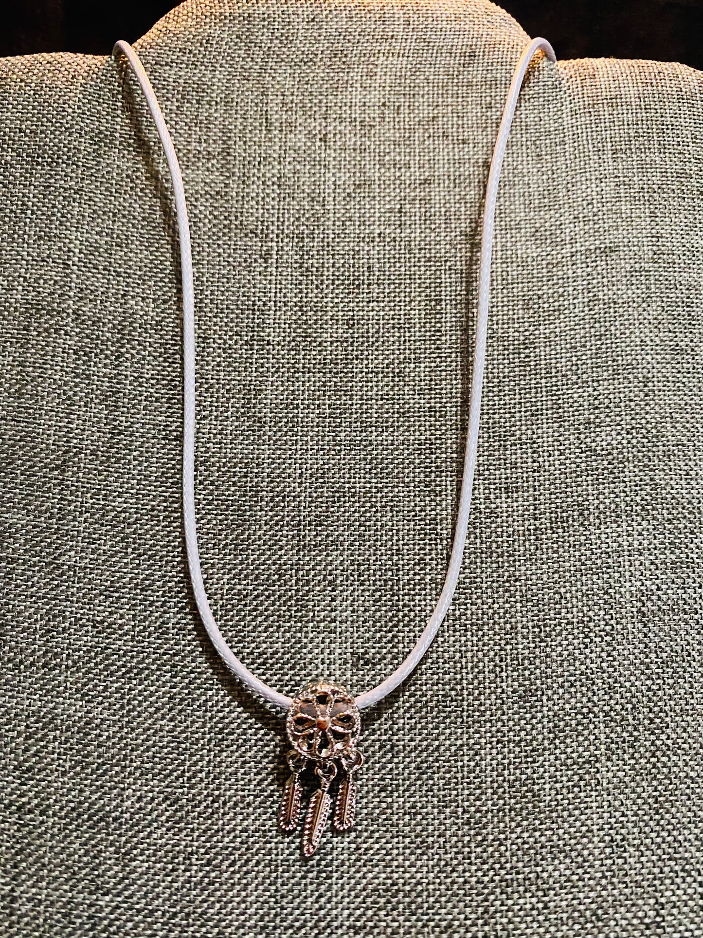 Dream catcher necklace