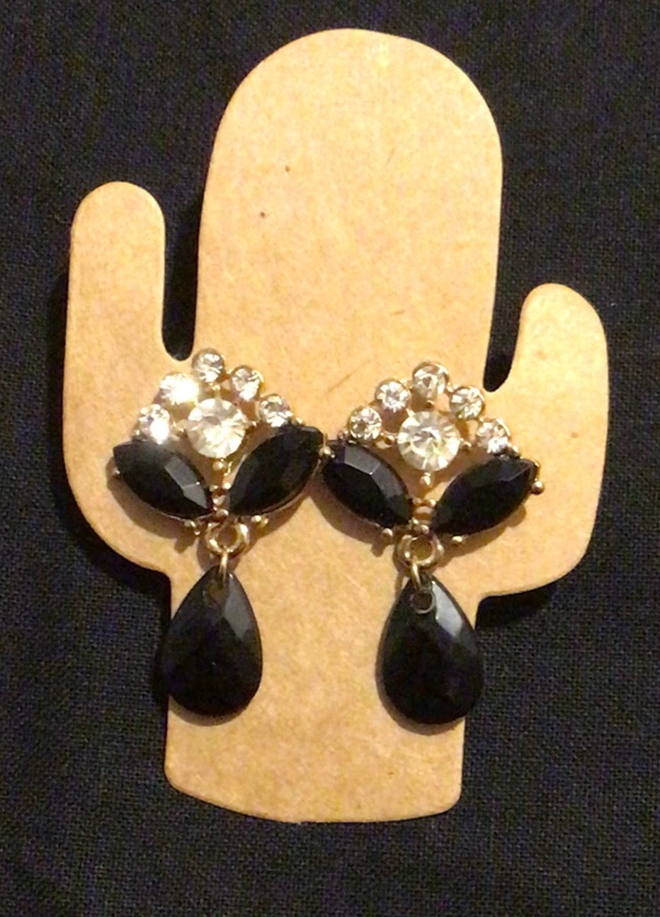 Black earrings