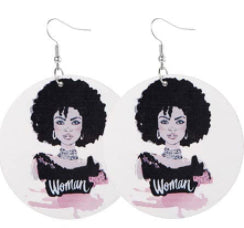 Powerful woman earrings