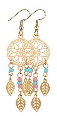 Dream catcher earrings