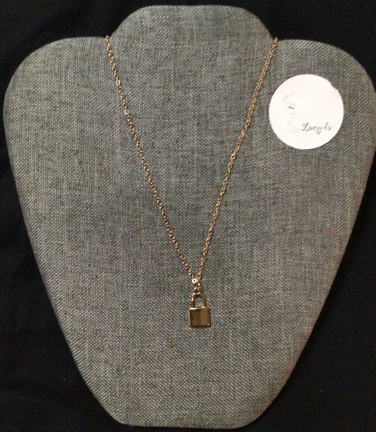 Lock necklace