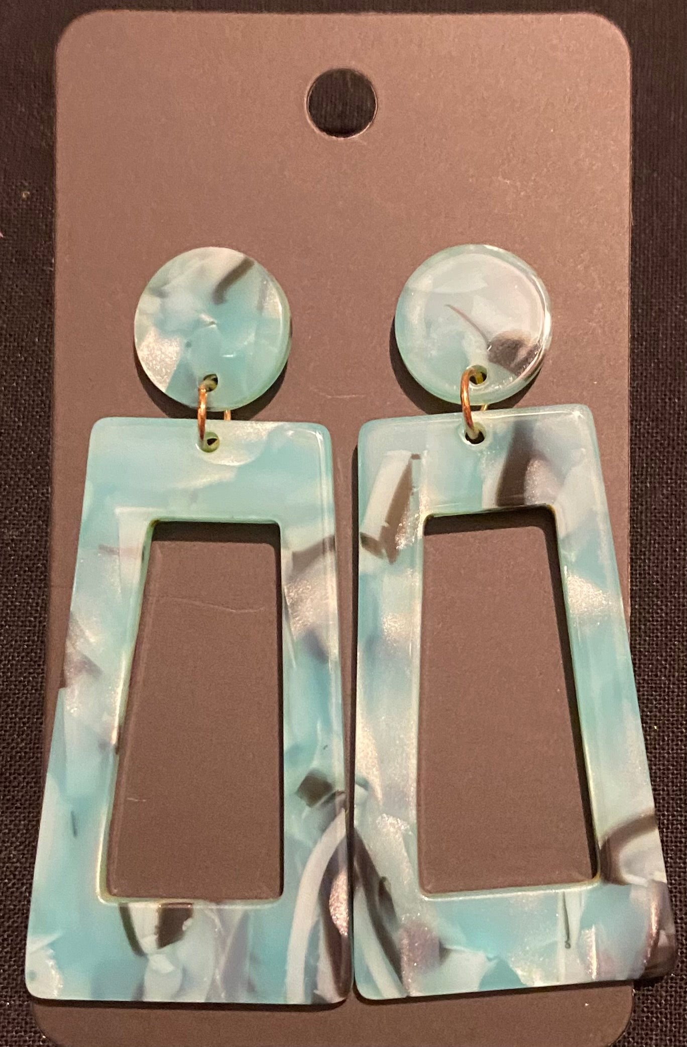 Square earrings