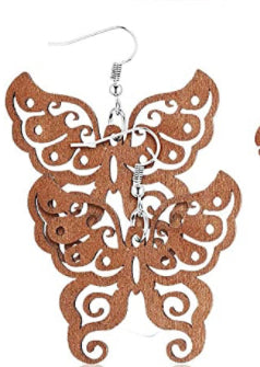 Butterfly earrings