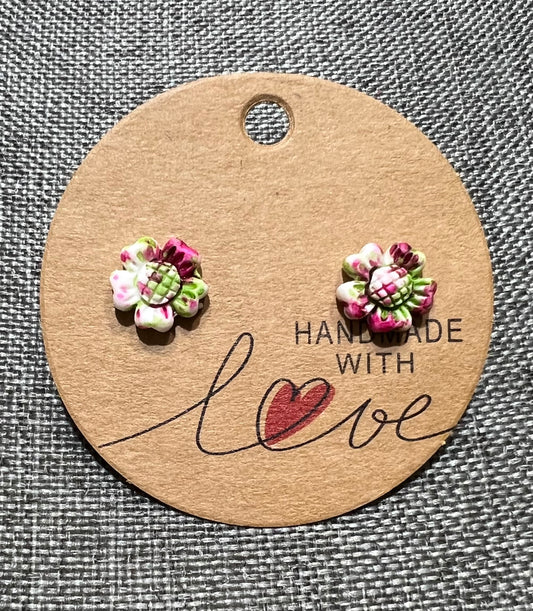 Flower earrings