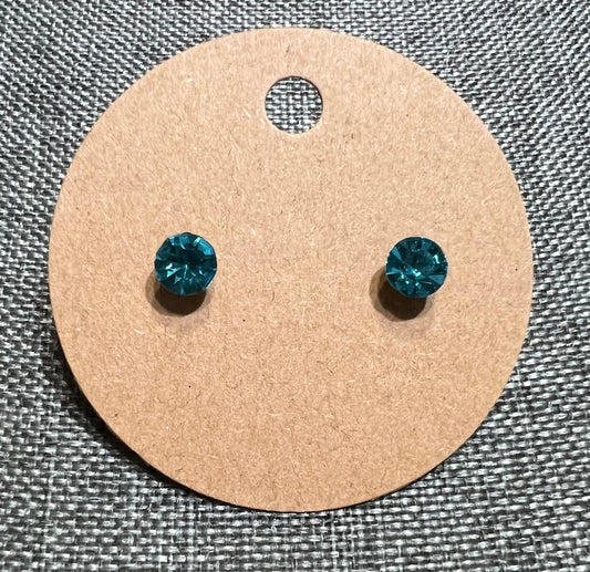 Blue earrings