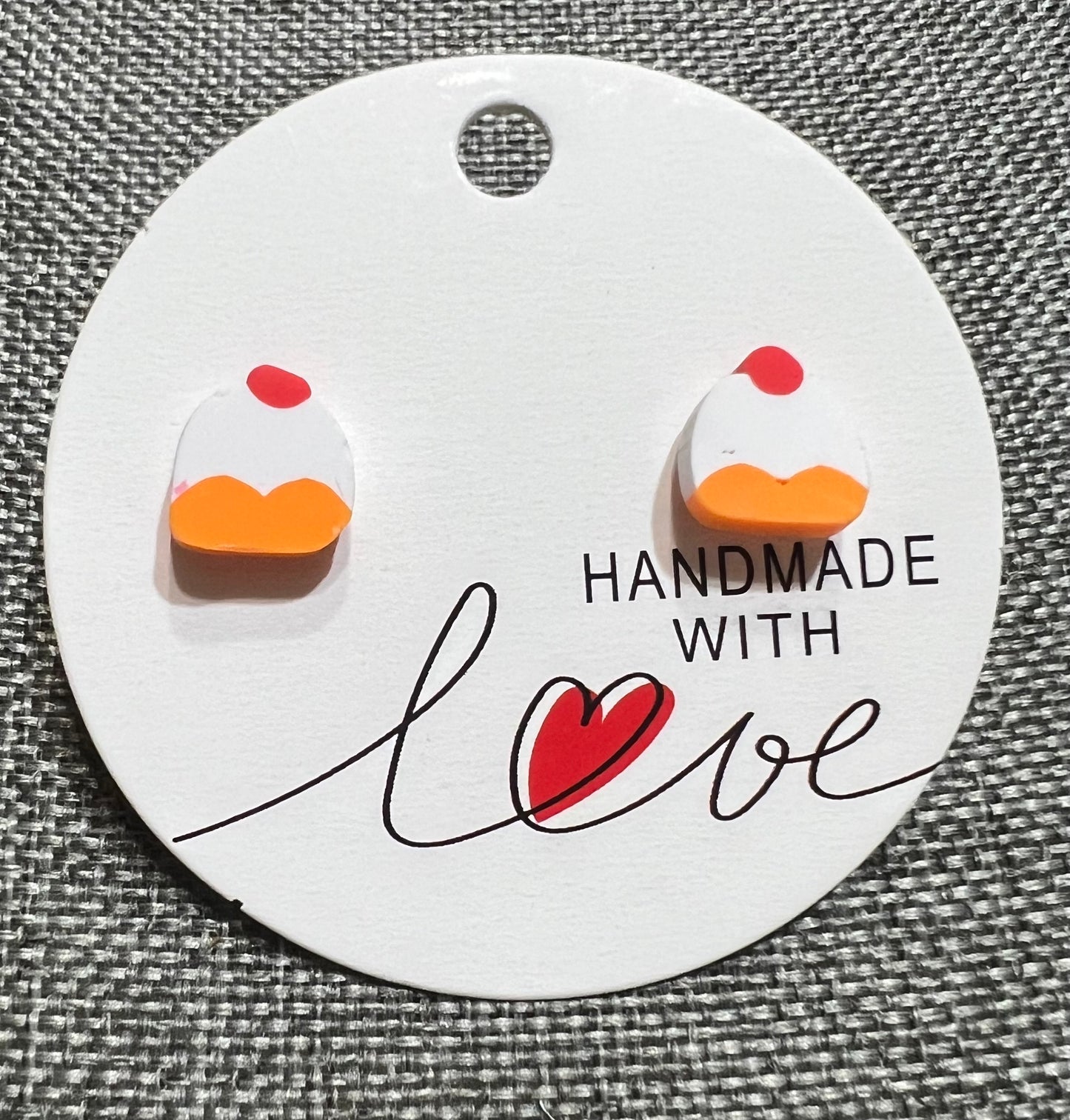 Cupcake earrings