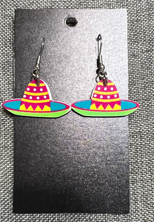 Sombrero earrings