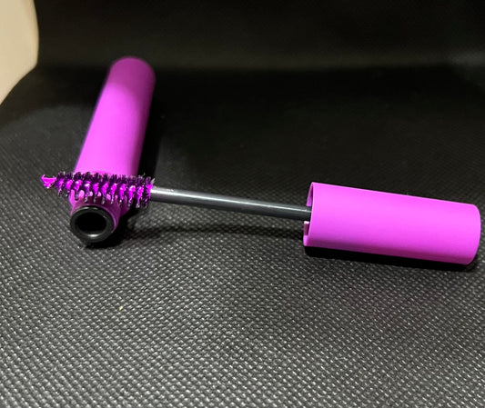 Purple mascara