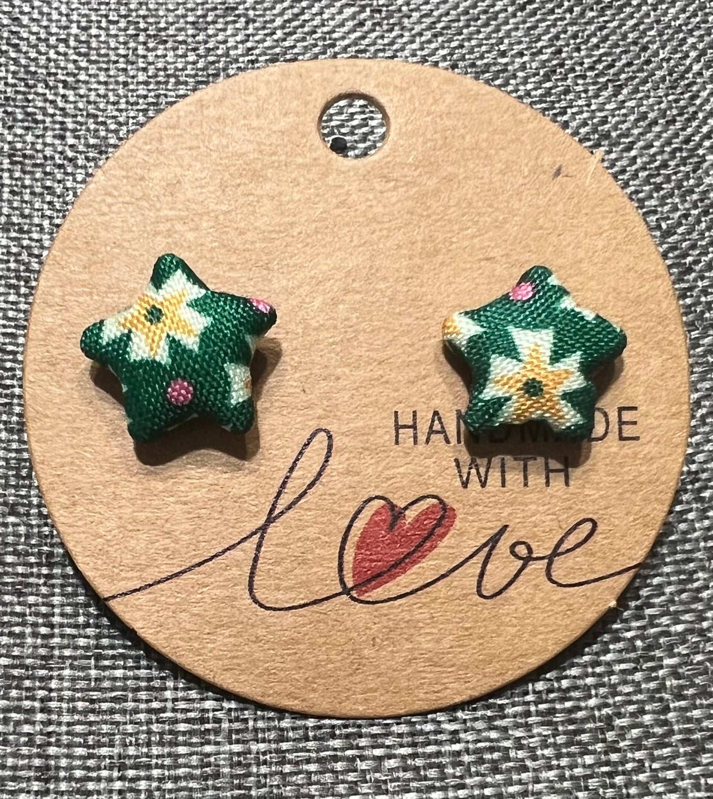 Star earrings