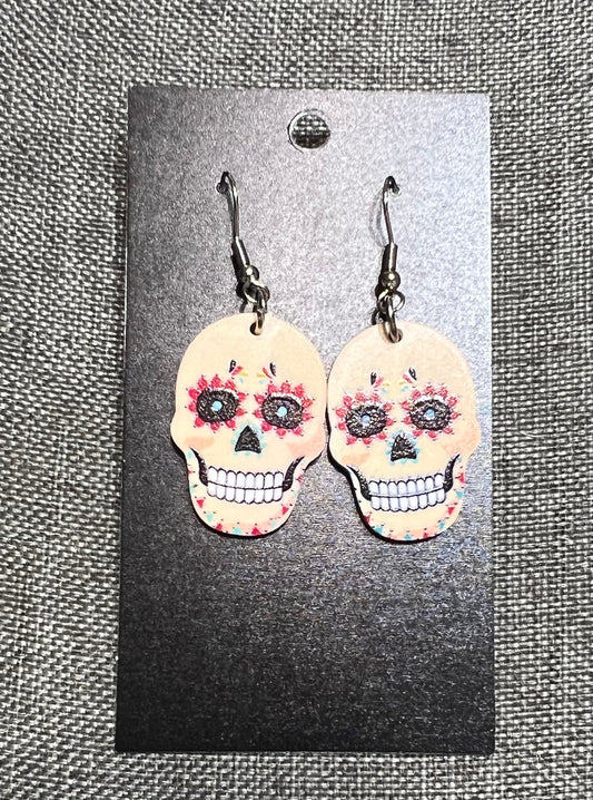 Skull earrings