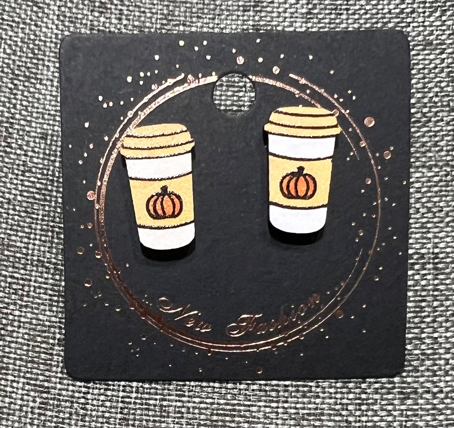 Pumpkin earrings