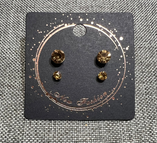 Duo earrings