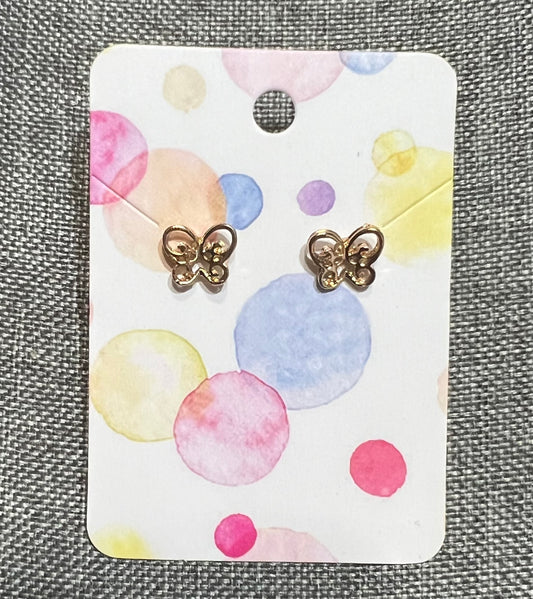 Butterfly earrings