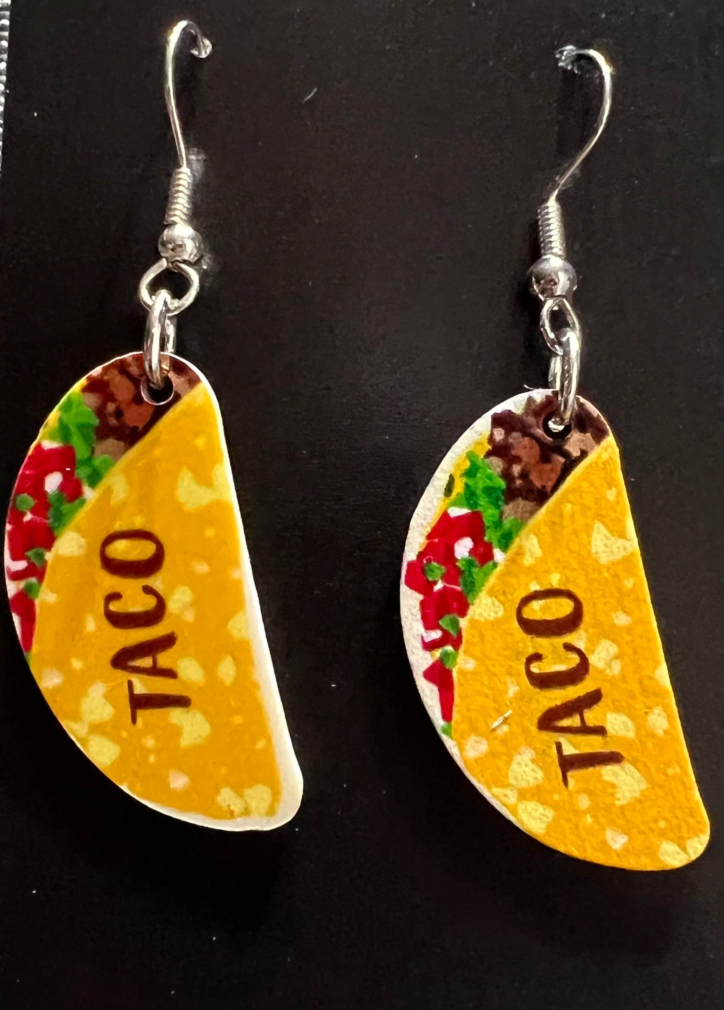 Taco earrings