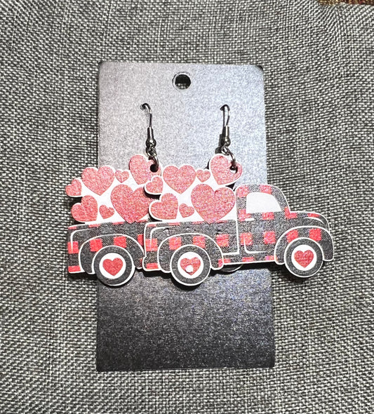 Valentines earrings